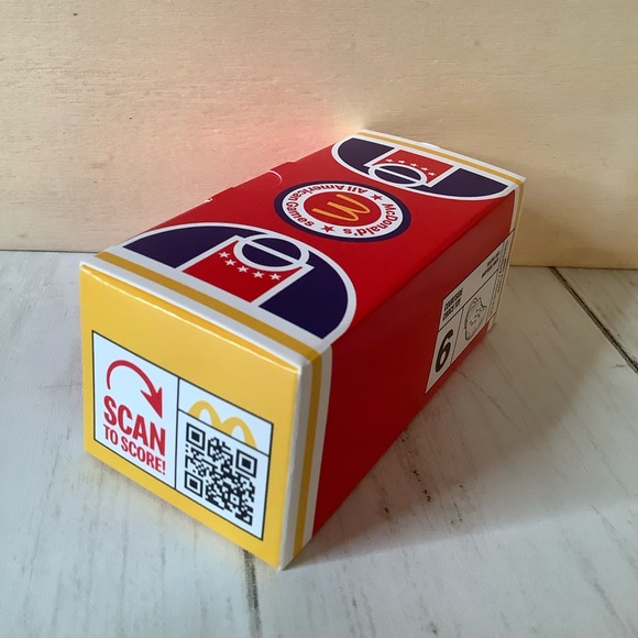 McDonald's Crocs Happy Meal Toys March Madness 2026 NEW 6 Courtside Yellow Red - Picture 4 of 5